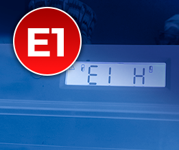 Ошибка Е1 в морозильной камере холодильника «Атлант»: причины и решение